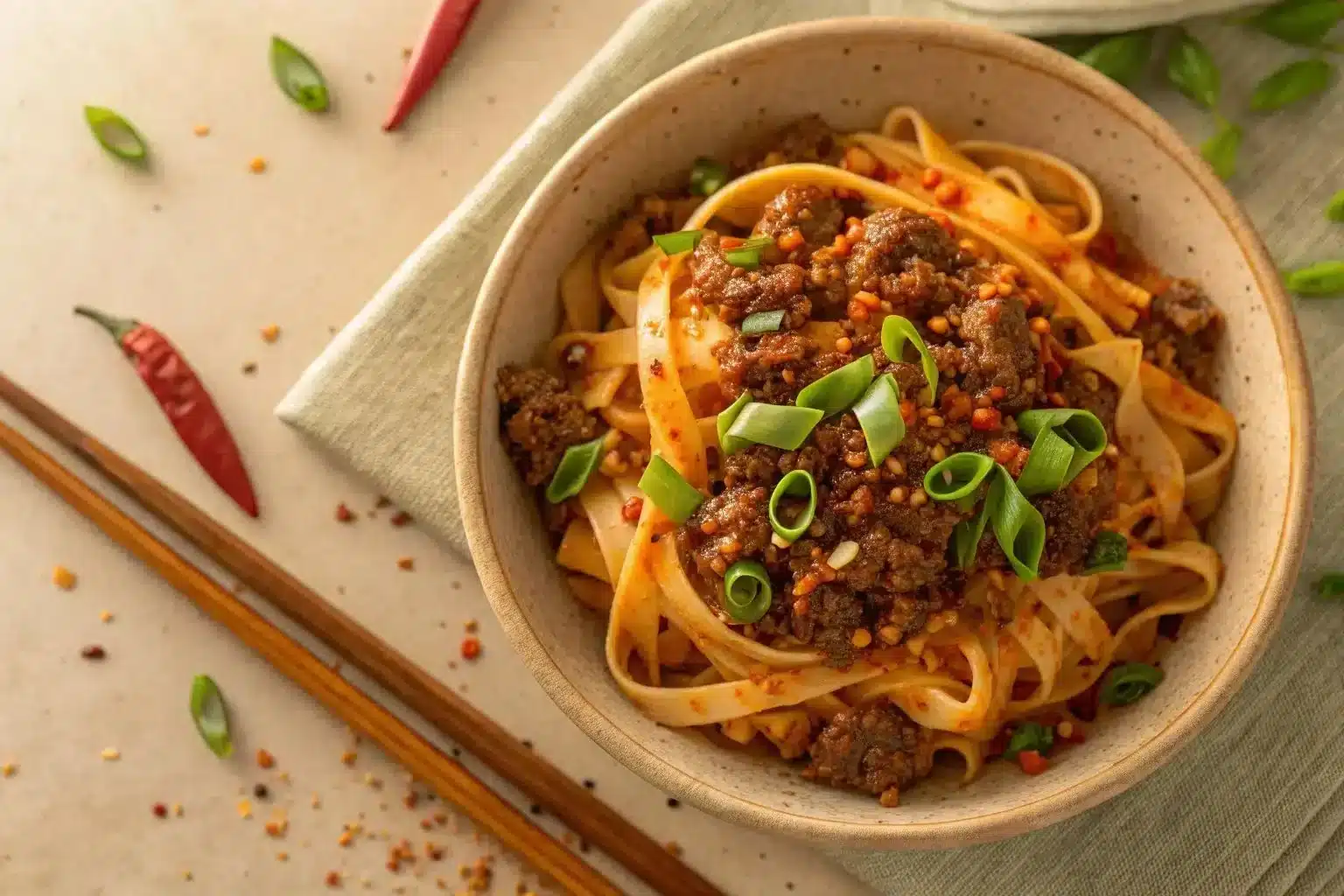 Miso-Chili Tempeh Noodles: Quick Weeknight Dinner
