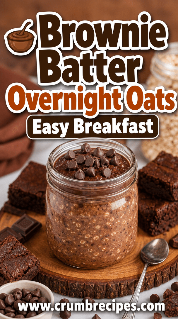 Brownie Batter Overnight Oats: Easy Breakfast