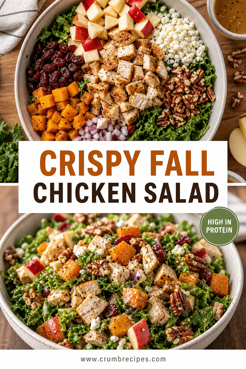 Fall Chicken Chopped Salad Recipe