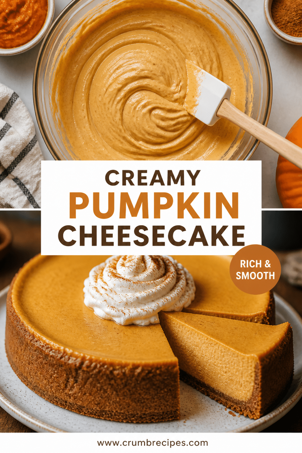 Pumpkin Cheesecake Recipe