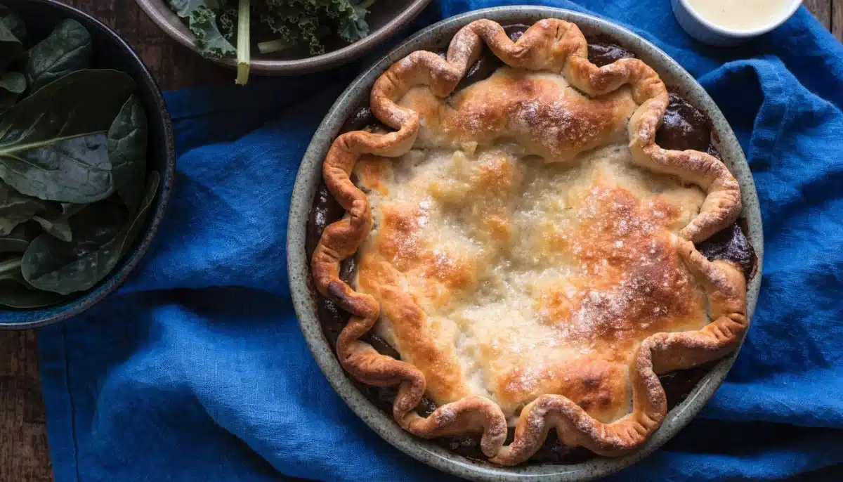 Chicken and Mushroom Pie: Easy Weeknight Dinner