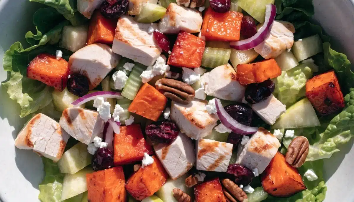 Fall Chicken Chopped Salad Recipe