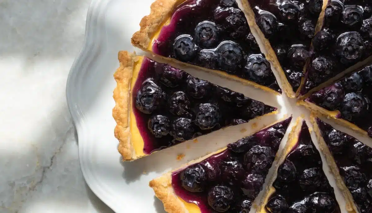Lemon Blueberry Tart Recipe