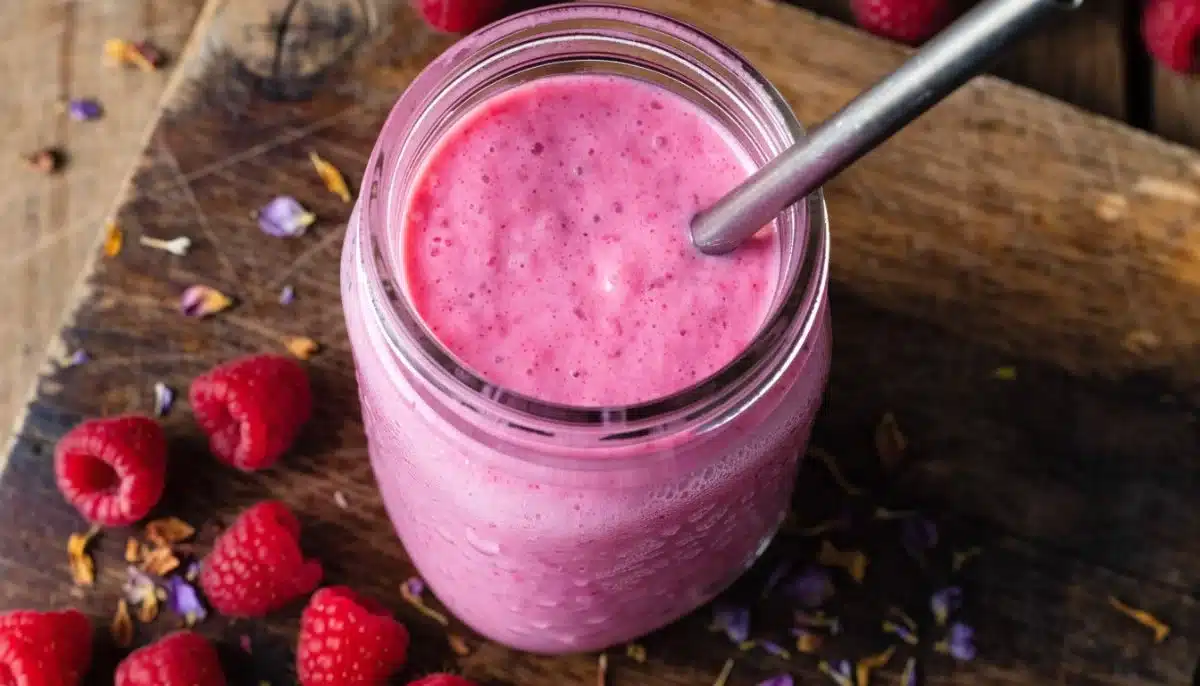 Raspberry Hibiscus Pink Drink: Refreshing Summer Mocktail