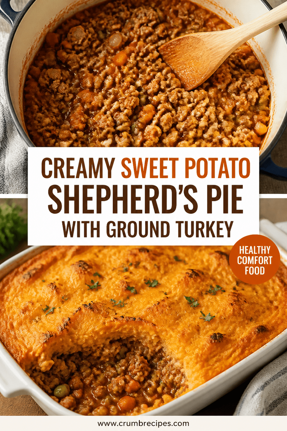 Sweet Potato Shepherds Pie With Ground Turkey Easy