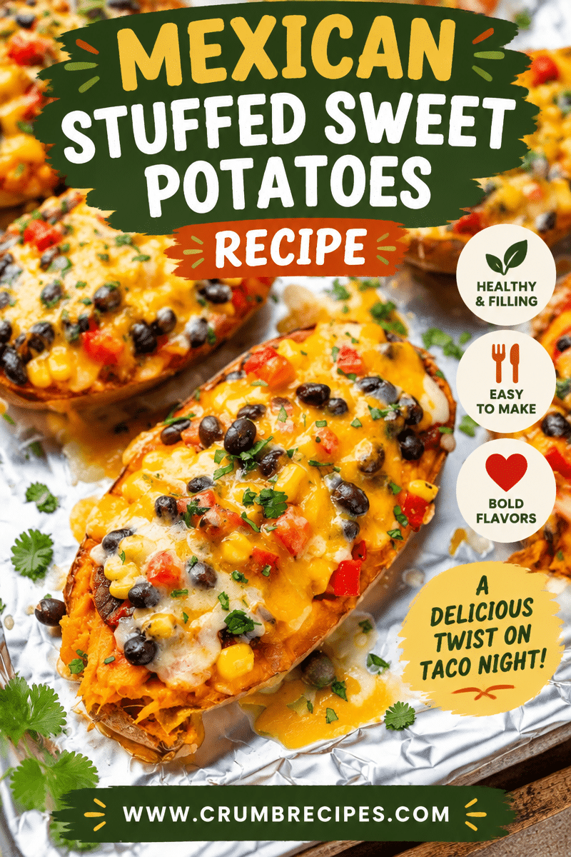 Mexican Stuffed Sweet Potatoes Recipe