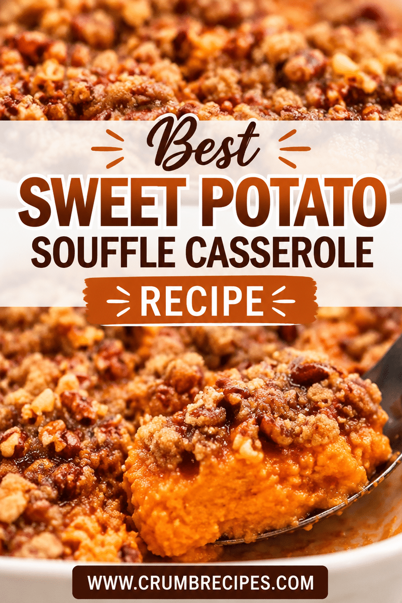 Best Sweet Potato Souffle Casserole Recipe
