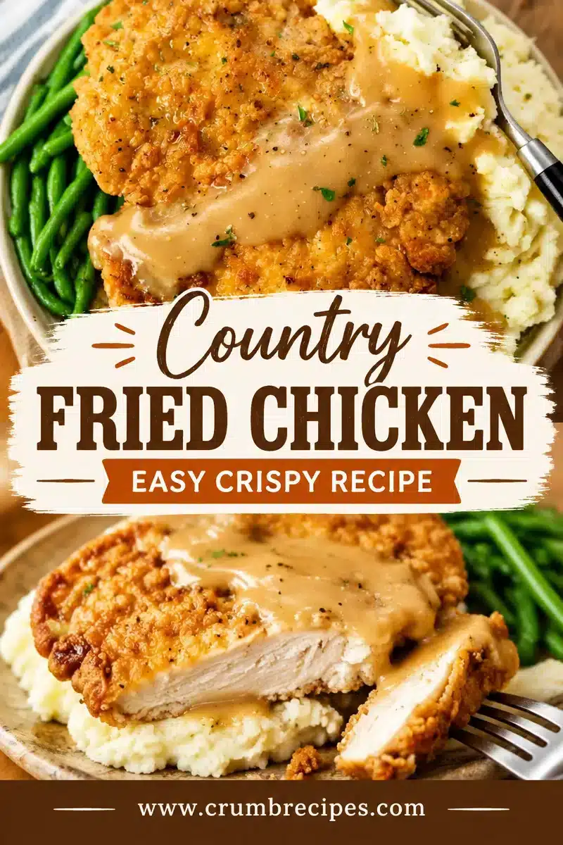 Country Fried Chicken: Easy Crispy Recipe