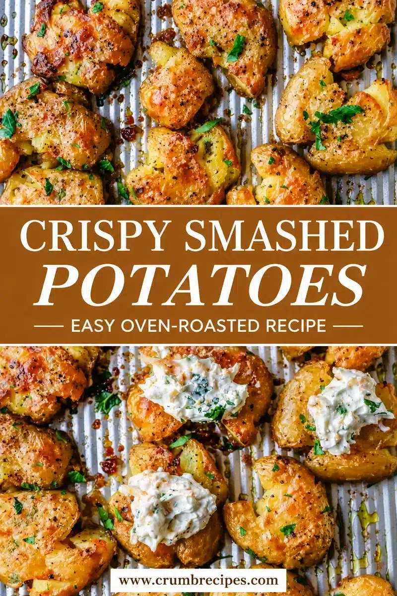 Crispy Smashed Potatoes: Easy Oven-Roasted Recipe