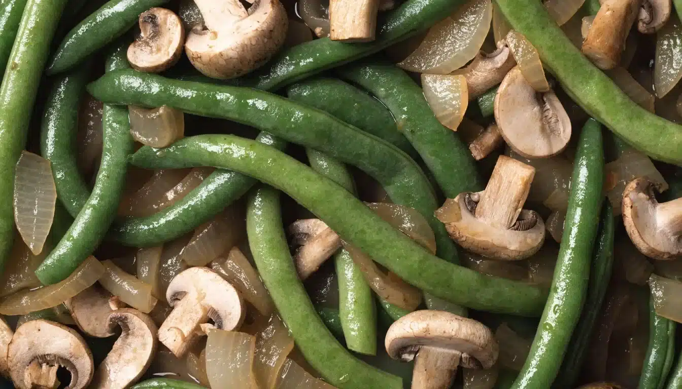 Green Beans with Mushrooms: Fresh, Easy Side Dish