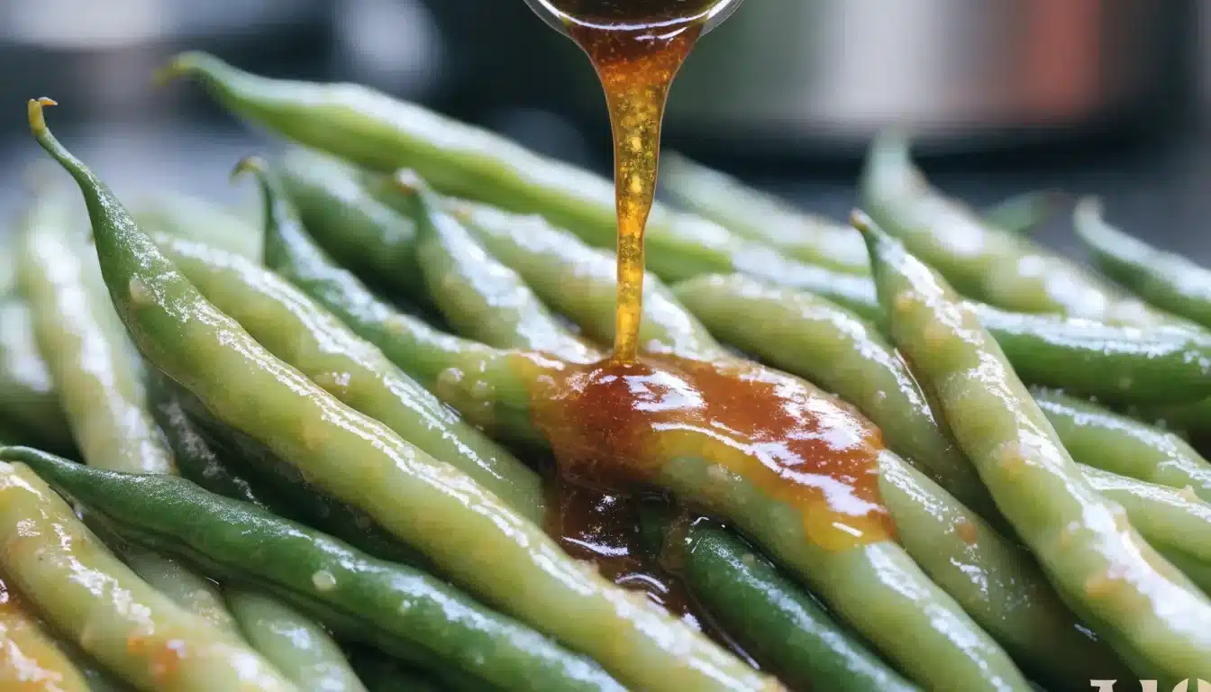 Green Beans with Soy Sauce and Honey Garlic: Quick Stir-Fry