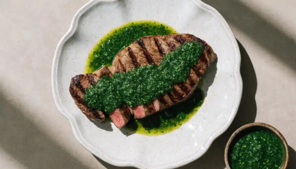Quick & Easy Chimichurri Steak