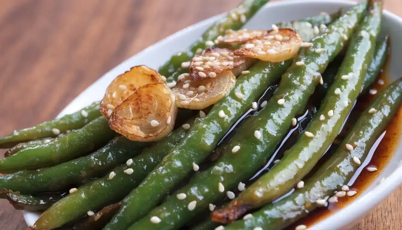 Steamed Garlic Green Beans – Easy