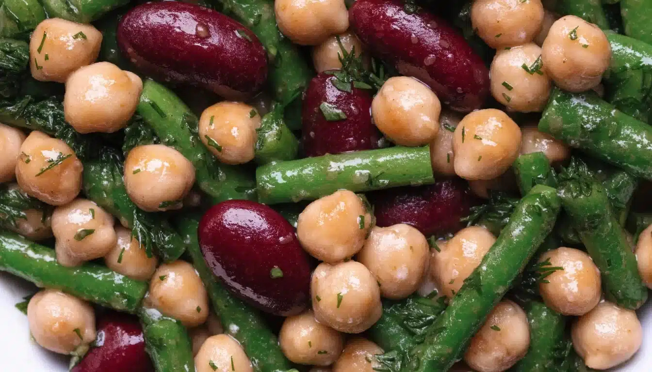 Three Bean Salad: Easy Lunch Idea