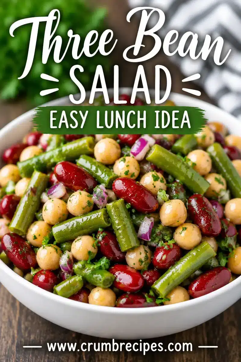 Three Bean Salad: Easy Lunch Idea